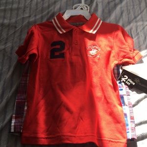 Boys 4t shirt with shorts